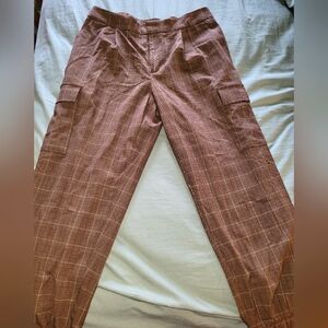 Plaid Cargo pants